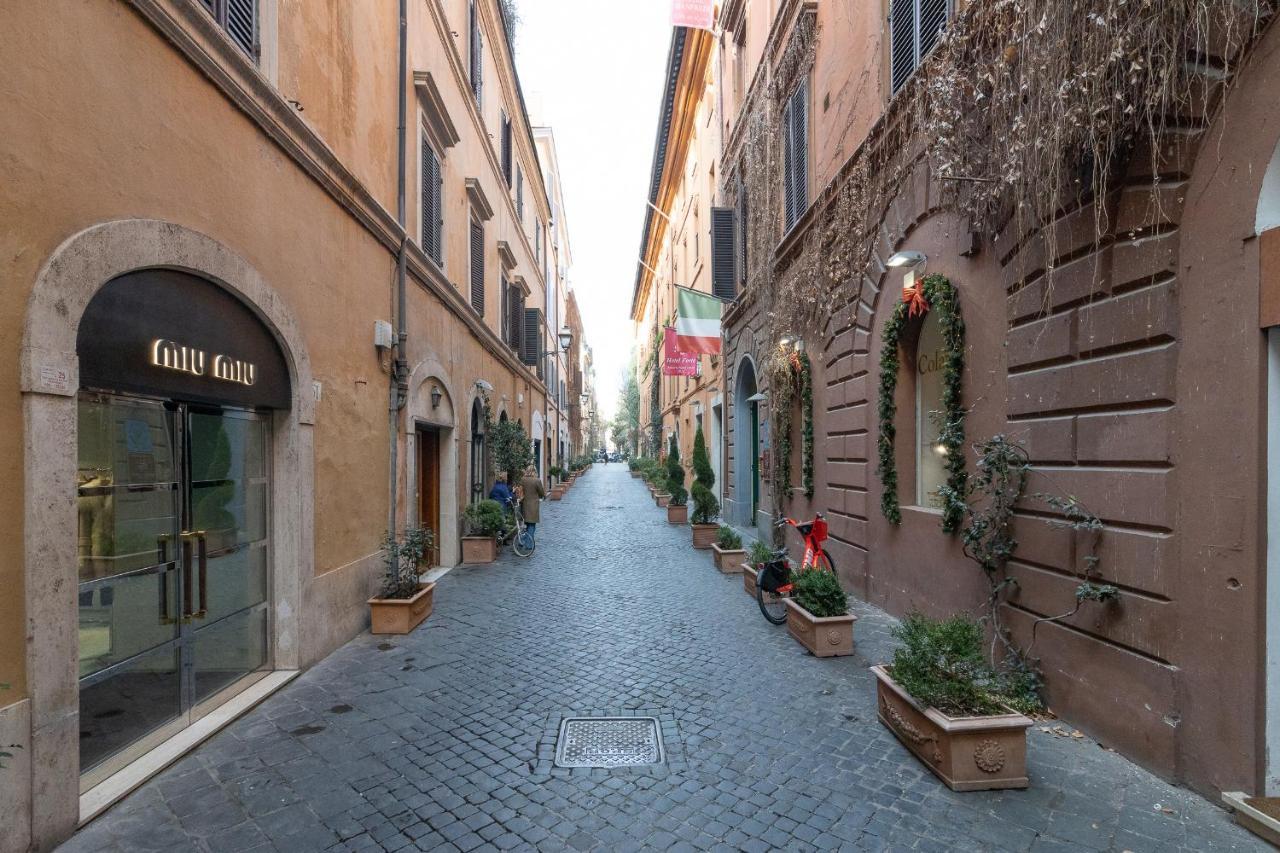 Luxury Piazza Di Spagna Escape With Terrace And Private Spa Rom Eksteriør billede